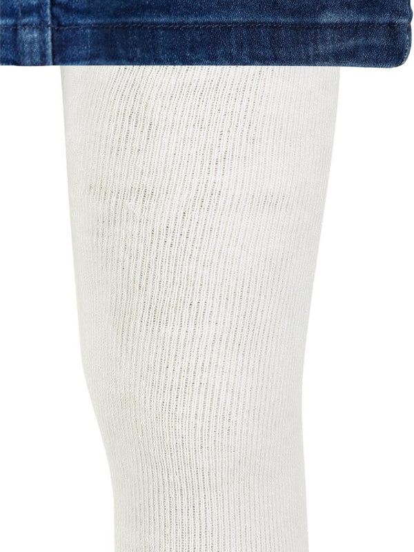 Civil Girls Basic Düz Havlu 2-12 Yaş Kız Külotlu Çorap - Ekru