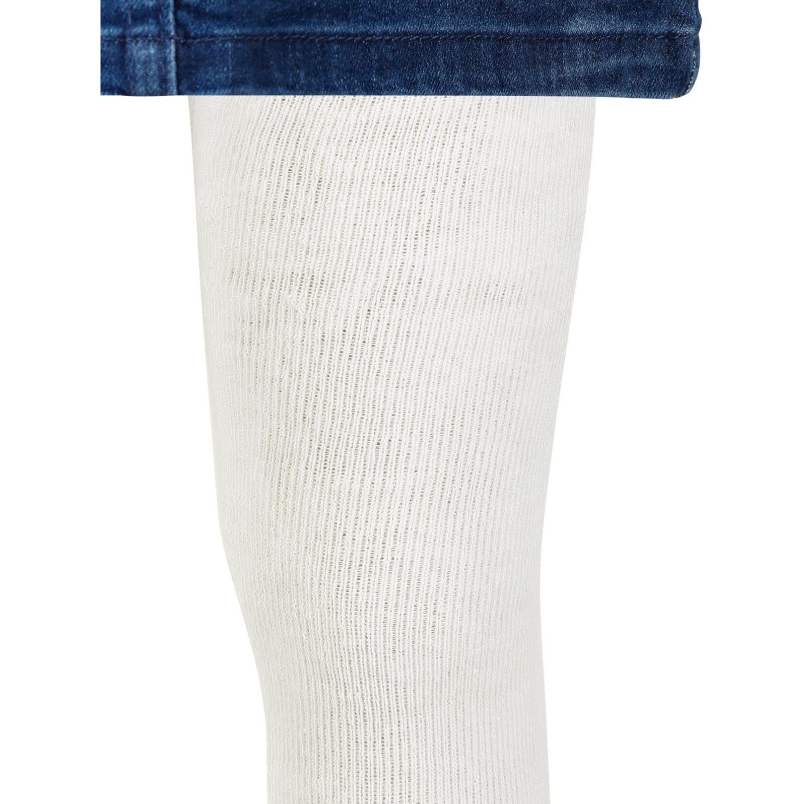 Civil Girls Basic Düz Havlu 2-12 Yaş Kız Külotlu Çorap - Ekru