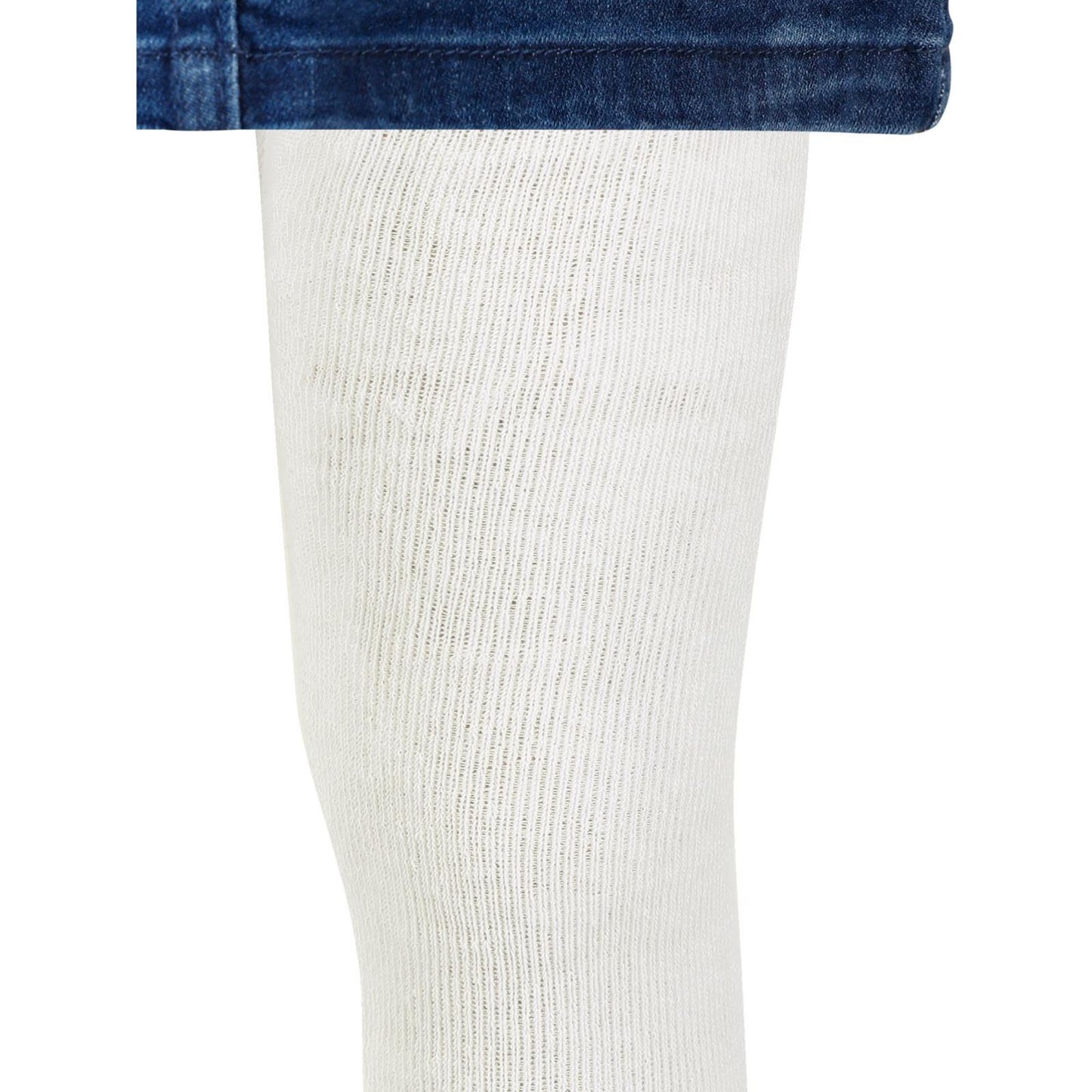 Civil Girls Basic Düz Havlu 2-12 Yaş Kız Külotlu Çorap - Ekru