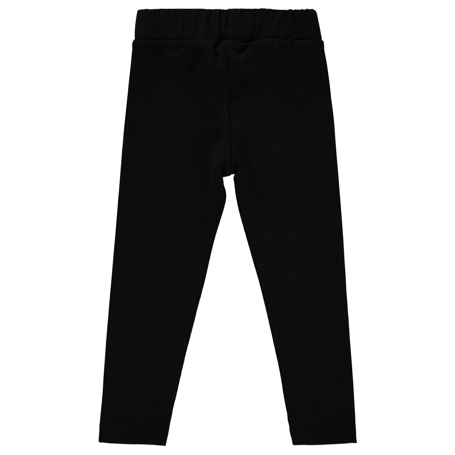 Civil Girls Düz 2-5 Yaş Tayt - Siyah