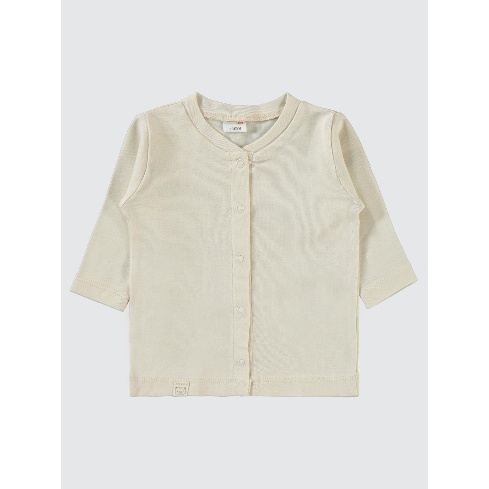 Civil Baby Düz 1-6 Ay Pijama Takımı - Bej