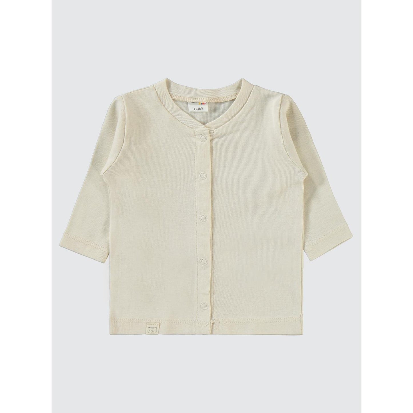 Civil Baby Düz 1-6 Ay Pijama Takımı - Bej