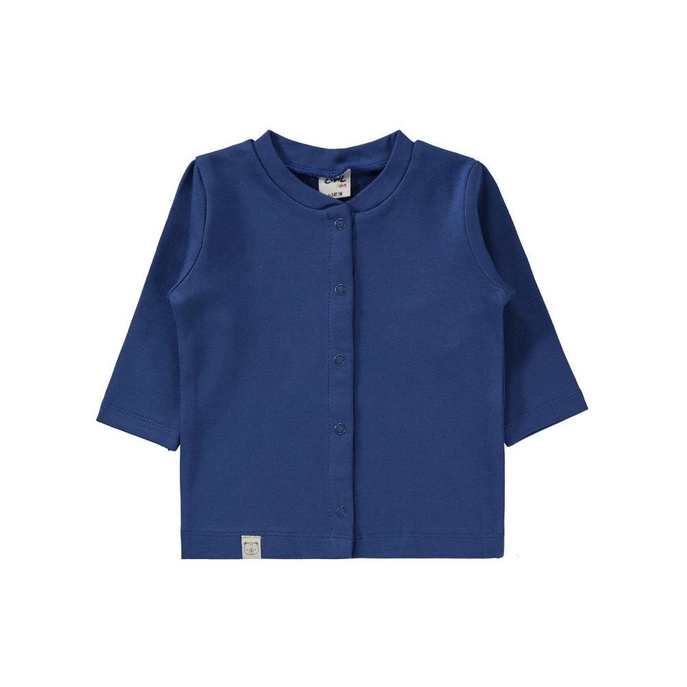 Civil Baby Düz 1-6 Ay Pijama Takımı - Mavi