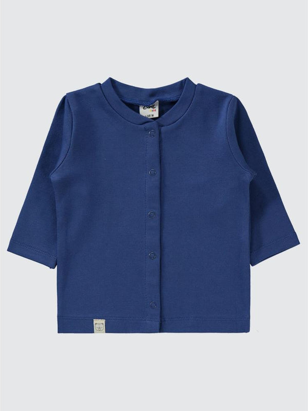 Civil Baby Düz 1-6 Ay Pijama Takımı - Mavi