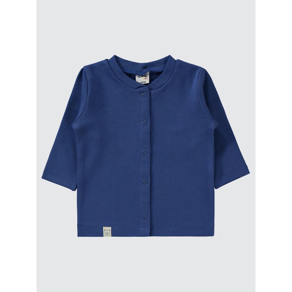 Civil Baby Düz 1-6 Ay Pijama Takımı - Mavi