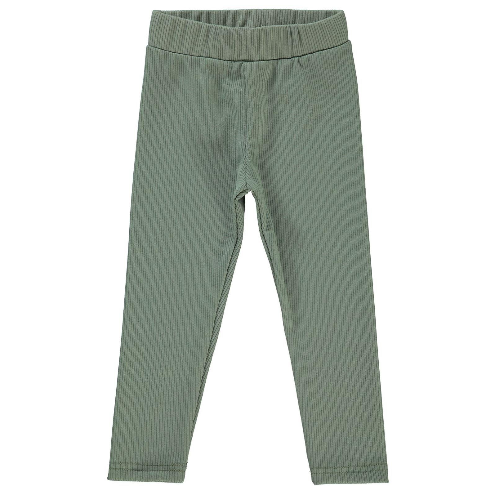 Civil Girls Düz 2-5 Yaş Tayt - Yeşil