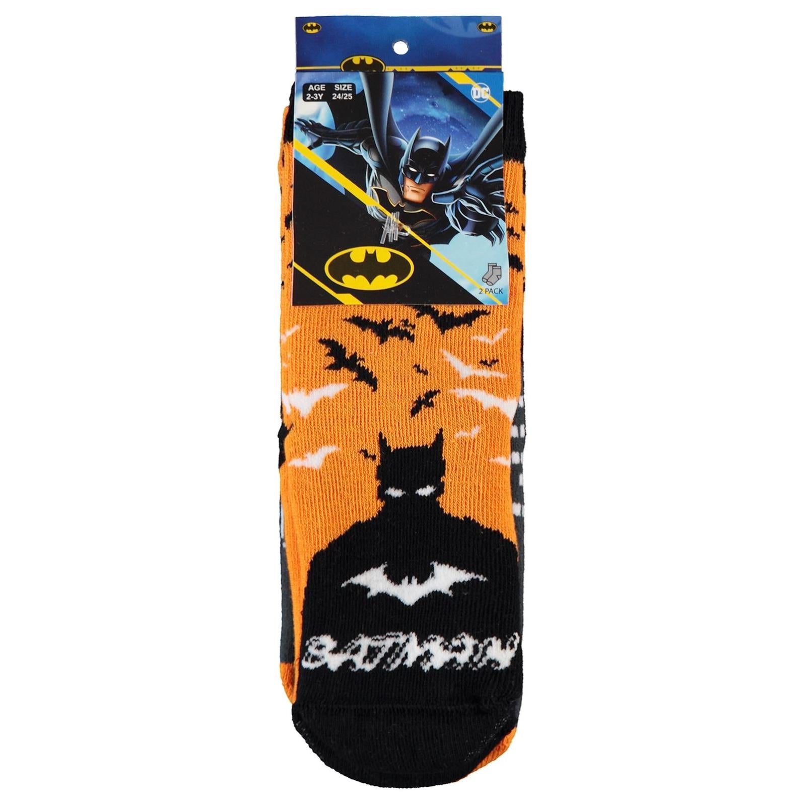 Batman Havlu 2'li 2-12 Yaş Erkek Soket Çorap