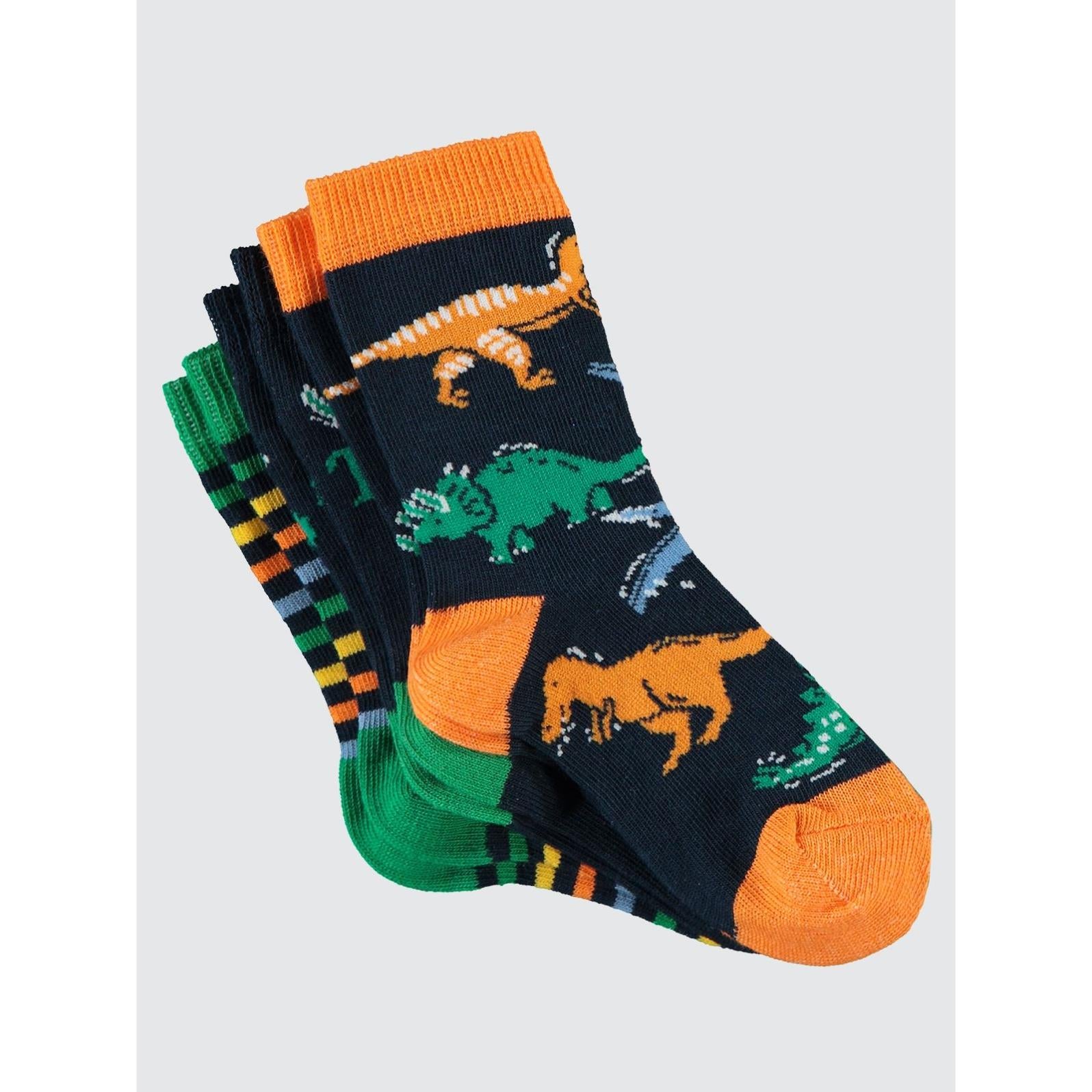 Civil Boys Dinazor 3'lü 2-12 Yaş Erkek Soket Çorap