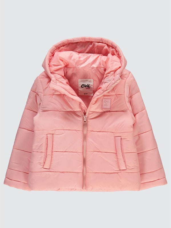 Civil Girls Basic 10-13 Yaş Mont - Pudra