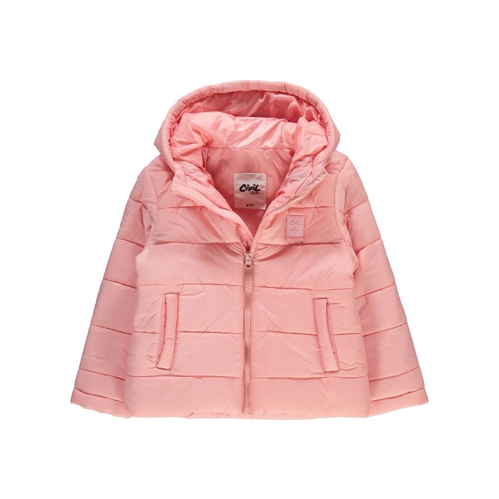 Civil Girls Basic 10-13 Yaş Mont - Pudra