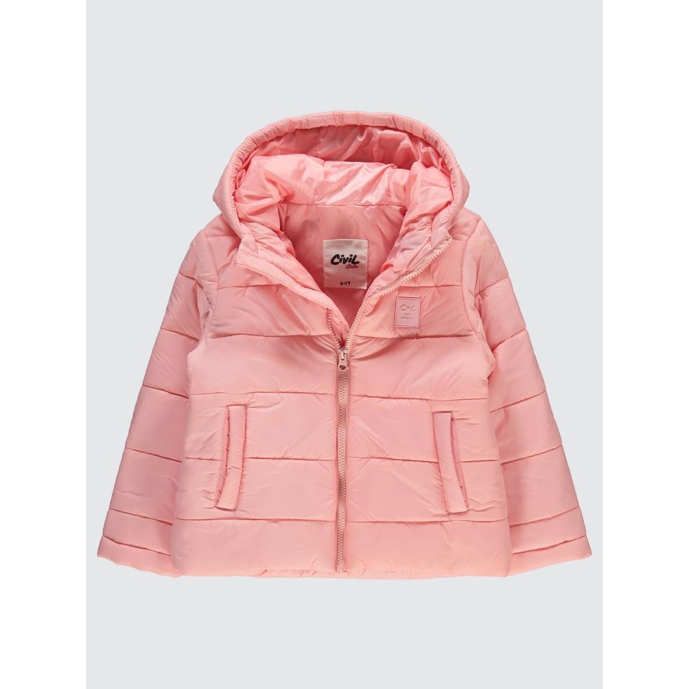 Civil Girls Basic 10-13 Yaş Mont - Pudra