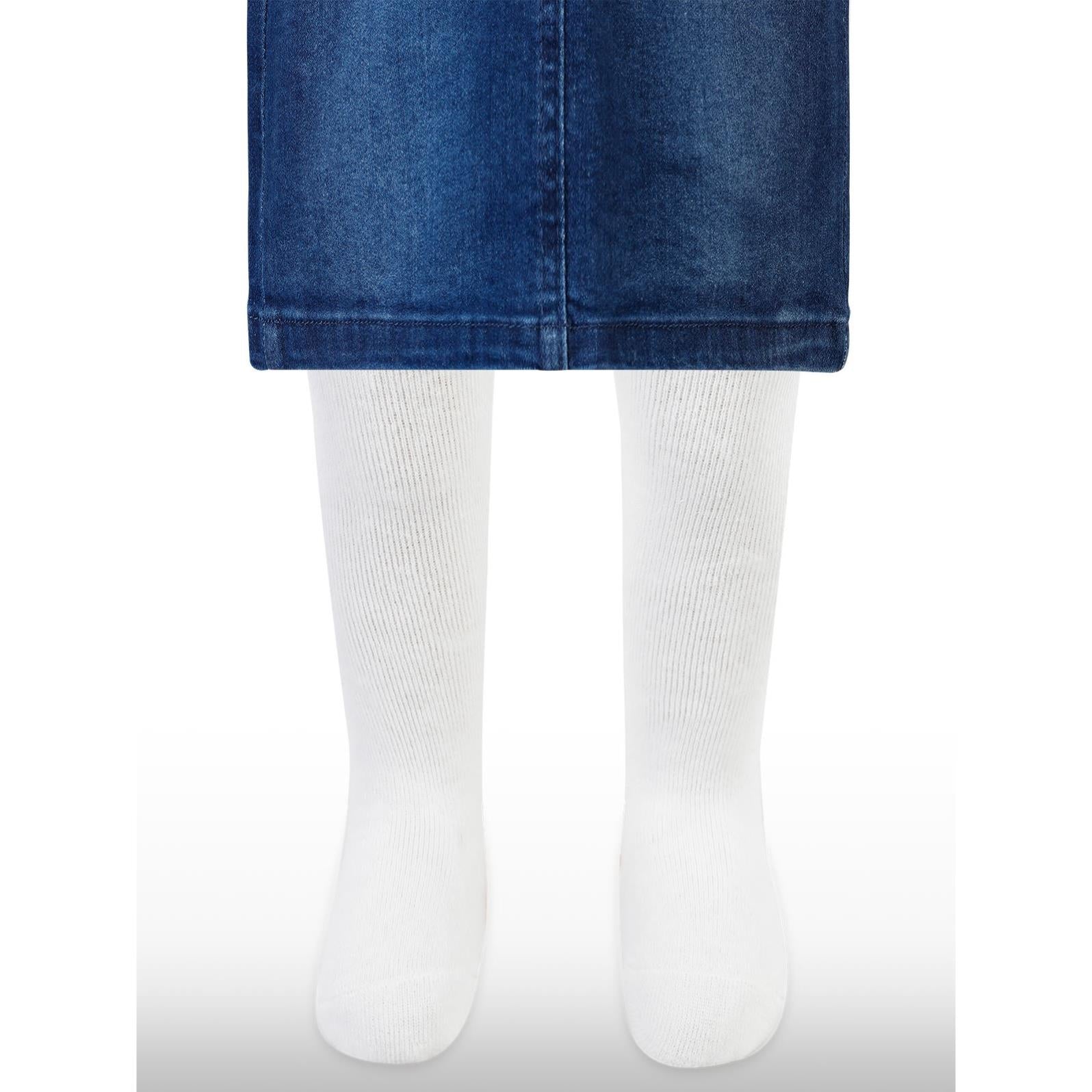 Civil Baby Basic Düz Havlu 6-18 Ay Bebek Kız Külotlu Çorap - Ekru