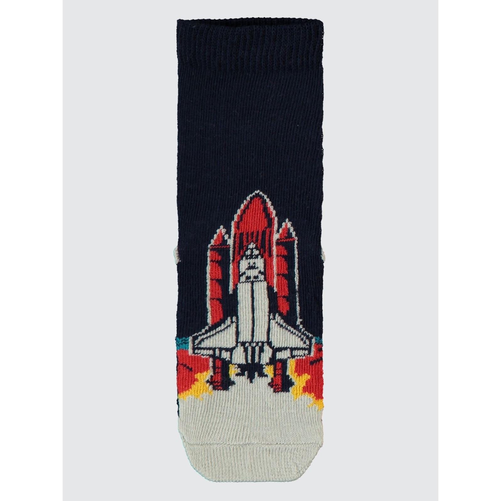 Civil Boys Space 3'lü 2-12 Yaş Erkek Soket Çorap