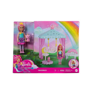 Barbie dreamtopıa chelsea oyun alanı