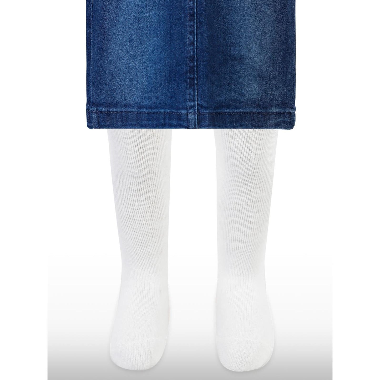 Civil Baby Basic Düz Havlu 6-18 Ay Bebek Kız Külotlu Çorap - Ekru