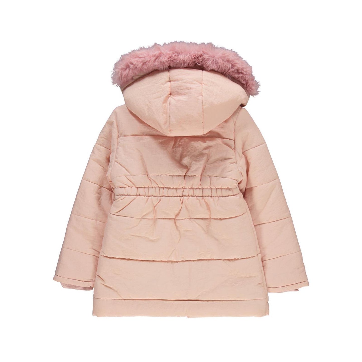 Civil Girls Bel Büzgülü 10-13 Yaş Mont - Pudra