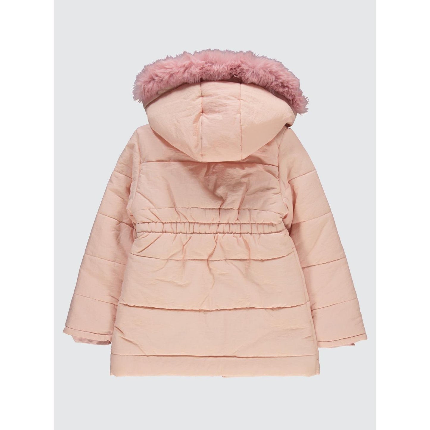 Civil Girls Bel Büzgülü 10-13 Yaş Mont - Pudra