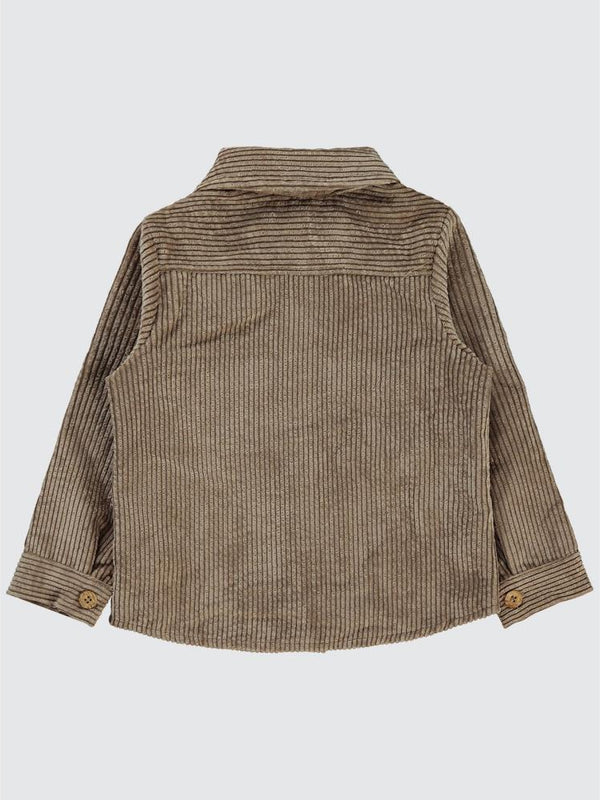 Civil Boys Çift Cepli 2-5 Yaş Gömlek - Kahverengi