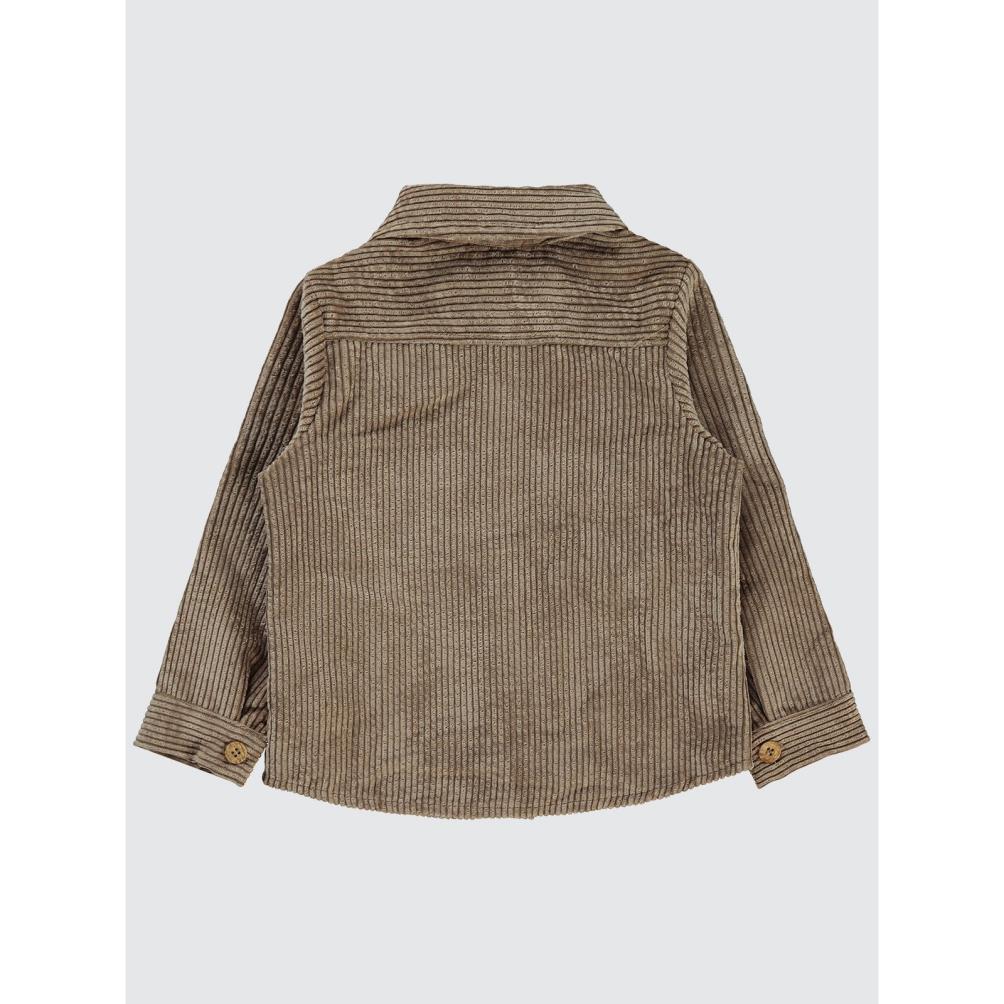 Civil Boys Çift Cepli 2-5 Yaş Gömlek - Kahverengi