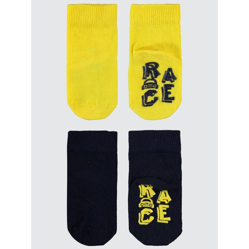 Civil Baby Race Abs Baskı 6-18 Ay 2'li Bebek Erkek Çorap