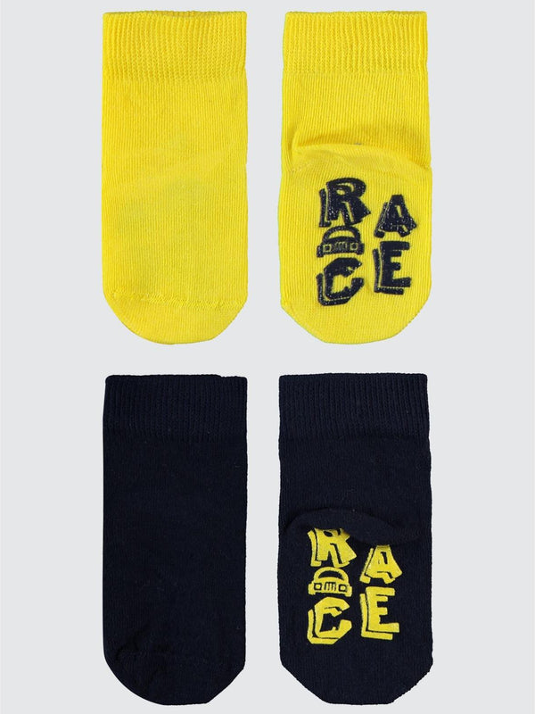 Civil Baby Race Abs Baskı 6-18 Ay 2'li Bebek Erkek Çorap