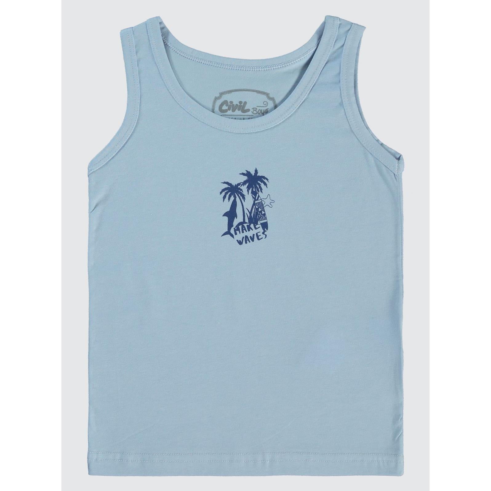 Civil Boys Palmiye 2-10 Yaş 2'li Atlet Set