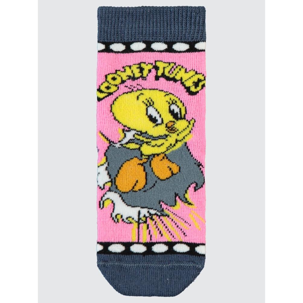 Tweety Havlu 2'li 2-12 Yaş Kız Soket Çorap