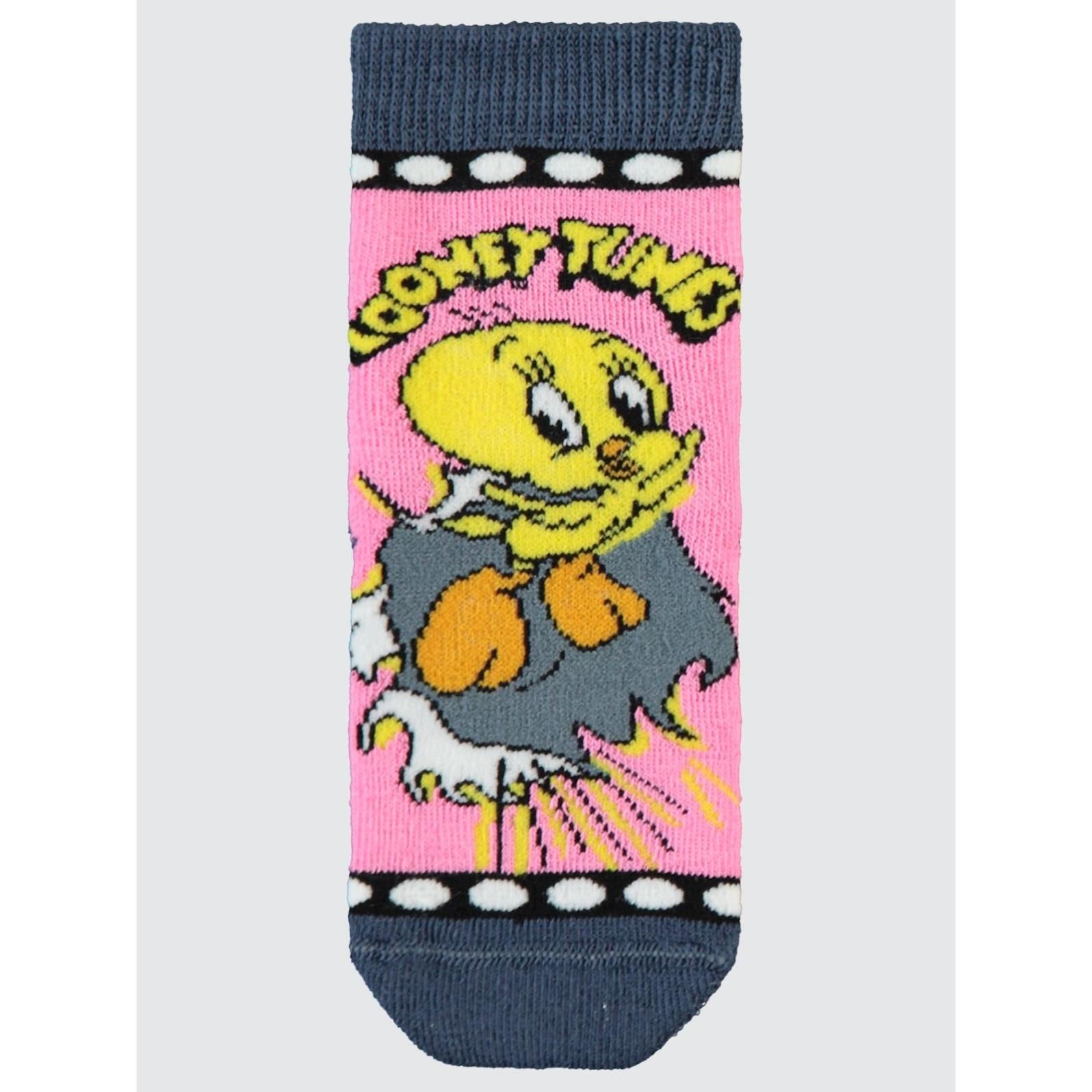 Tweety Havlu 2'li 2-12 Yaş Kız Soket Çorap