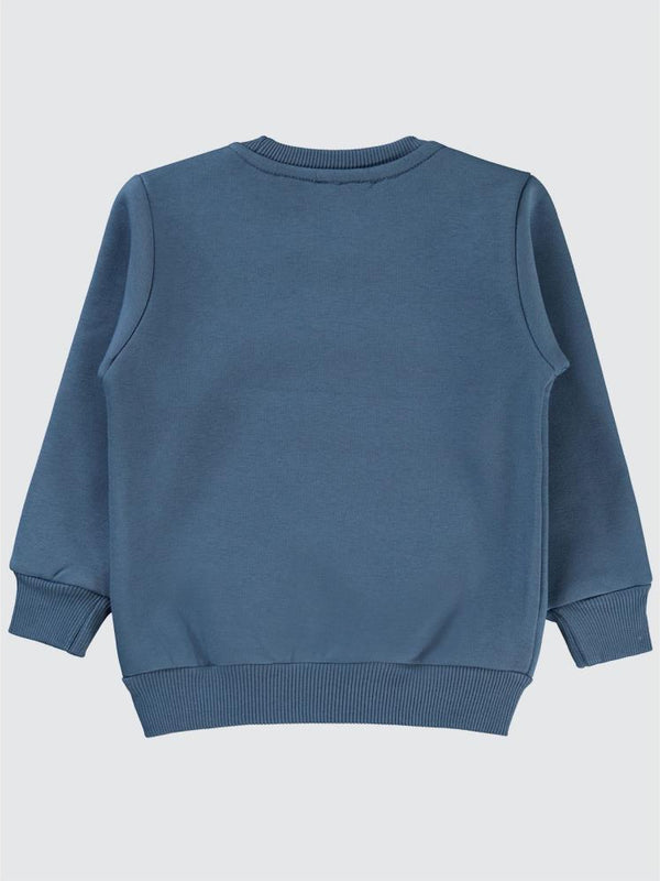 Tom And Jerry Baskılı 2-5 Yaş Sweatshirt - Mavi