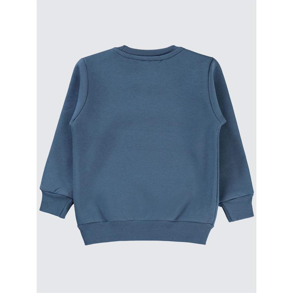 Tom And Jerry Baskılı 2-5 Yaş Sweatshirt - Mavi