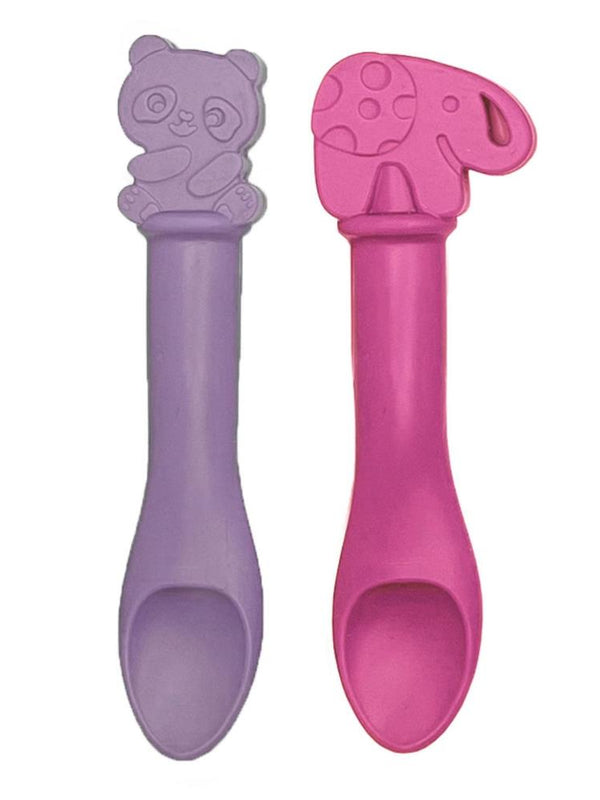 Pandish Buddy Panda & Fil Kaşık  - Lila