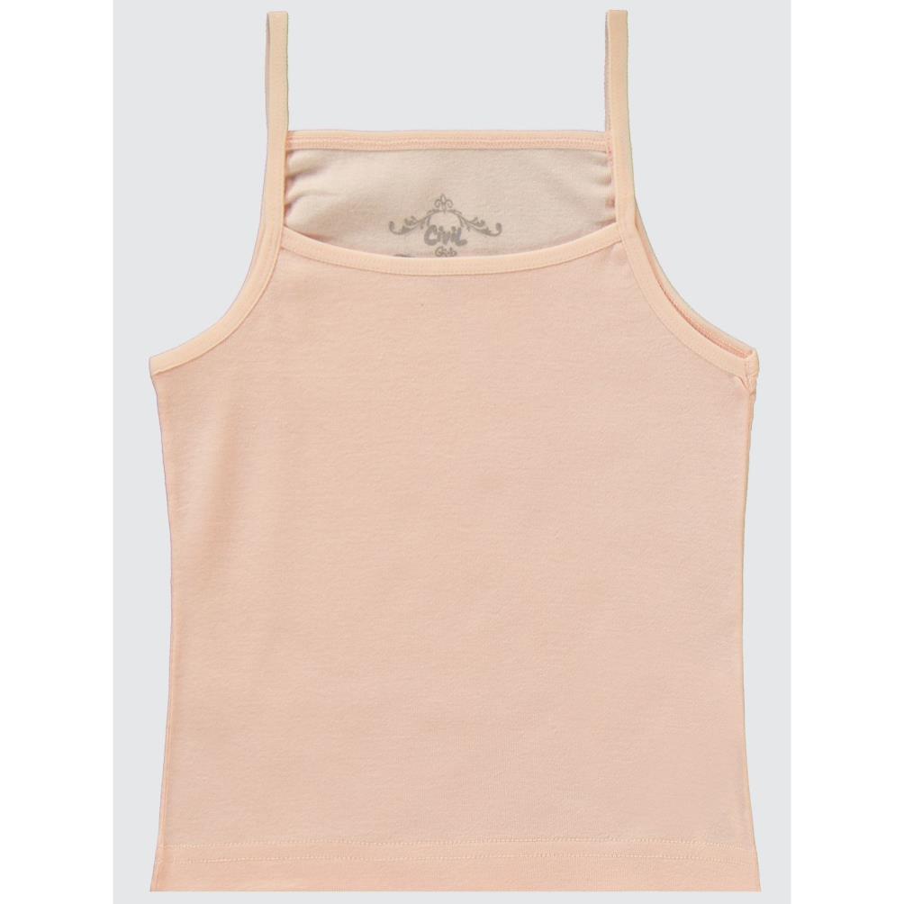 Civil Girls Ribana Çizgili 2-10 Yaş 3'lü Atlet Set