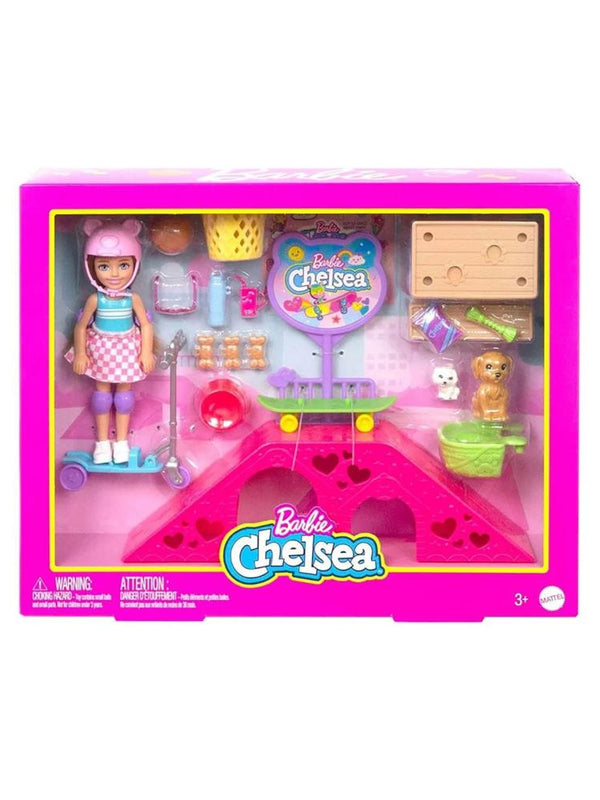 Barbie chelsea kaykay parkı