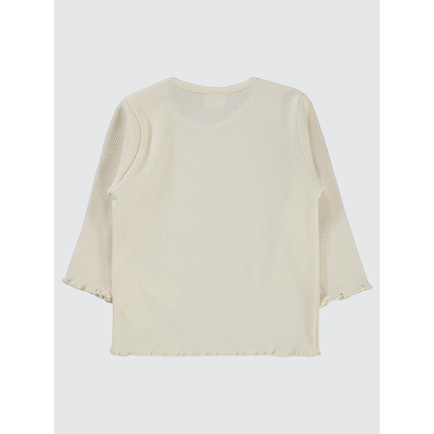 Civil Baby Kol Ucu Detaylı 6-18 Ay Sweatshirt - Fil Dişi