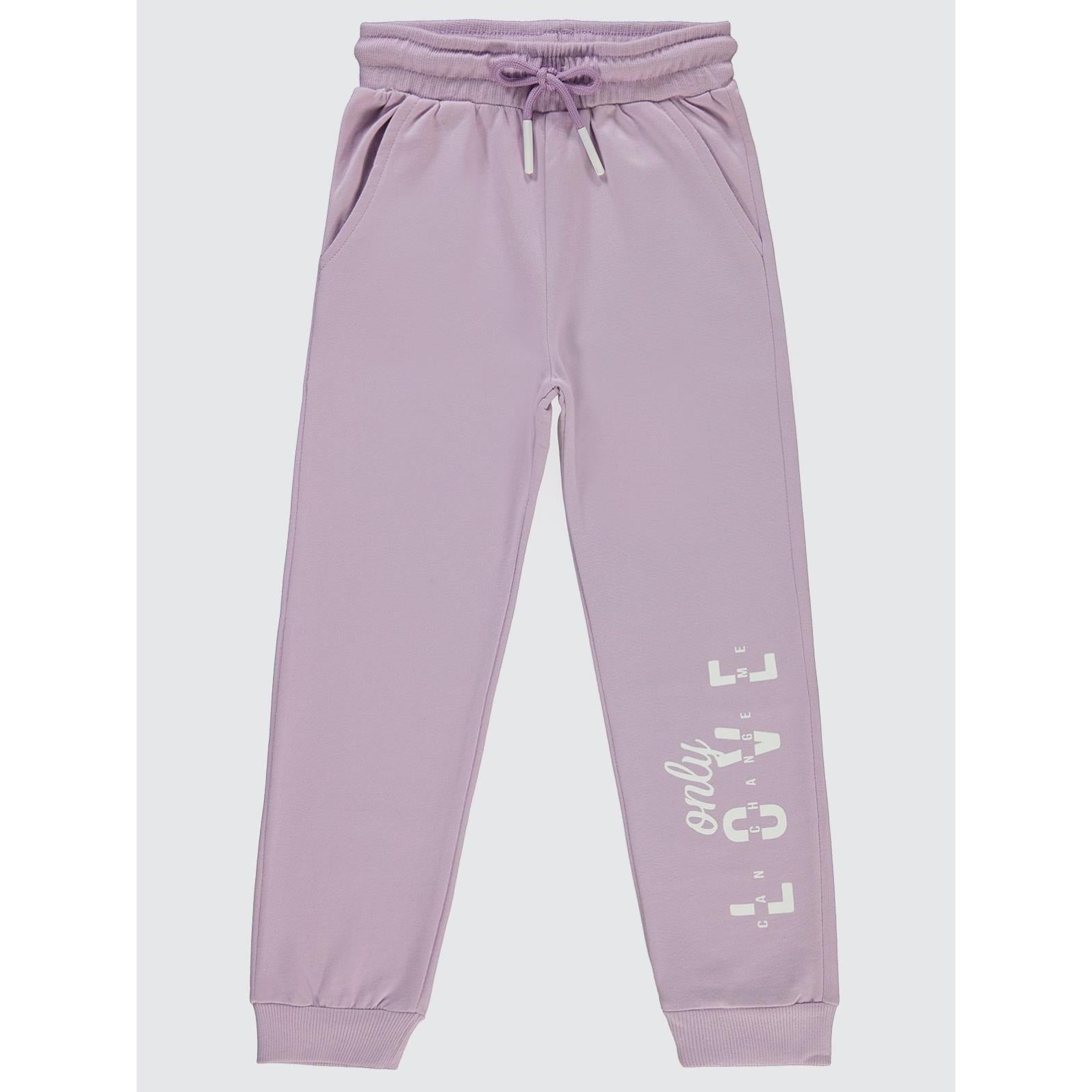 Civil Girls Basic 6-9 Yaş Eşofman Altı - Lila