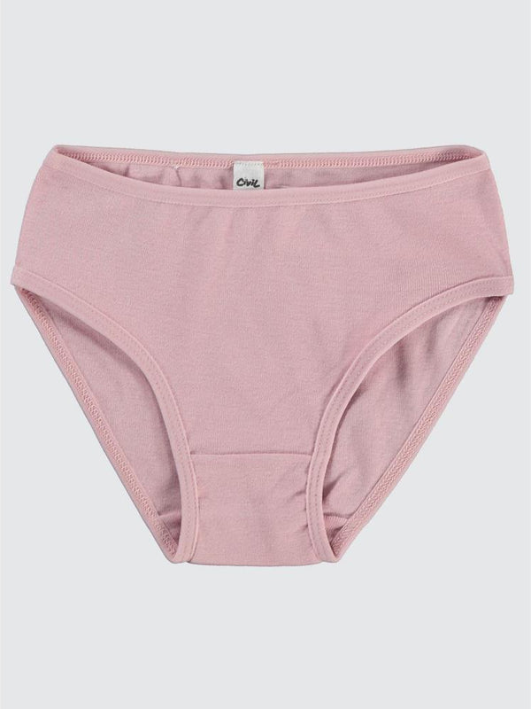 Civil Girls Ribana Çizgili 2-10 Yaş 3'lü Külot Set