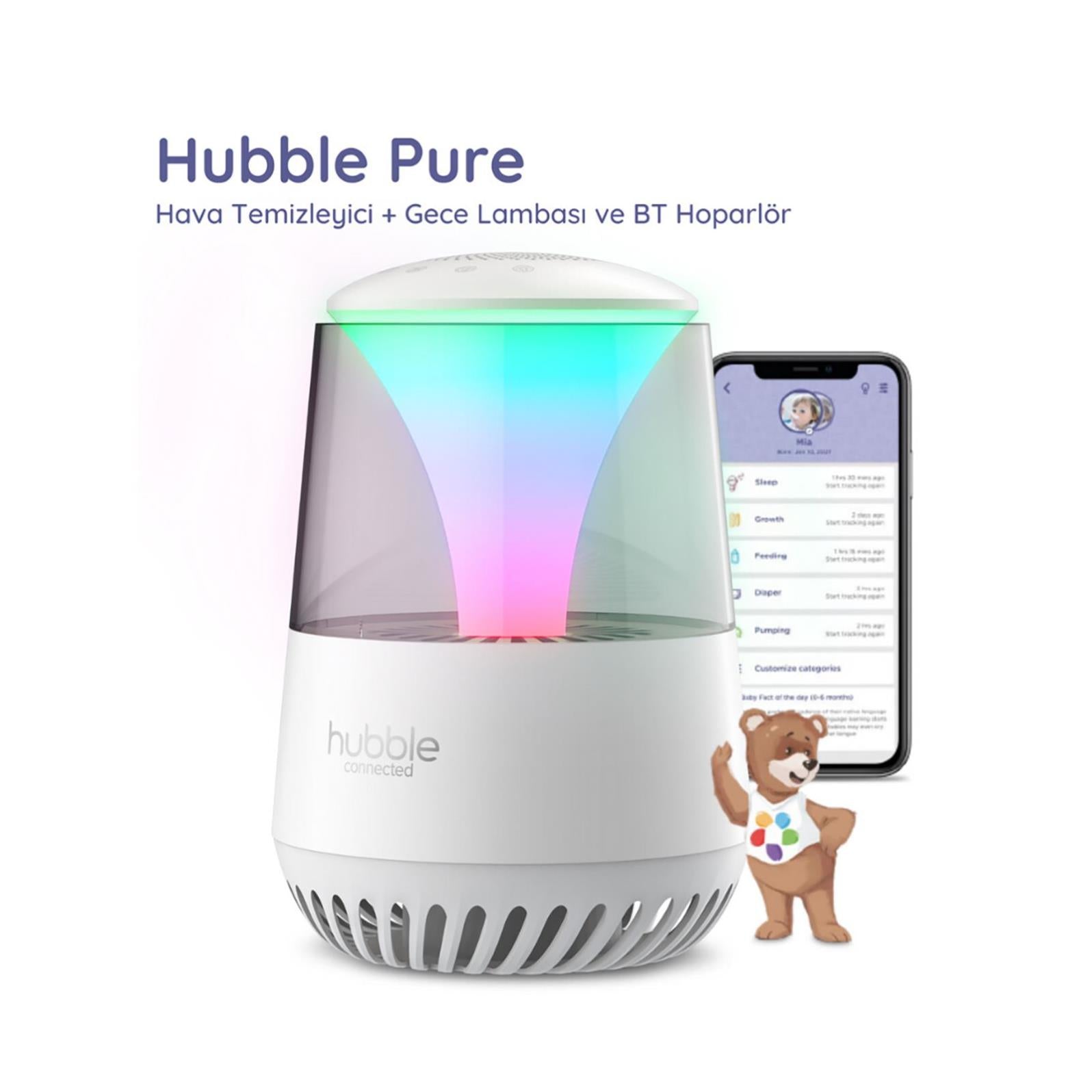 Hubble Pure Hava Temizleme ve Media Player