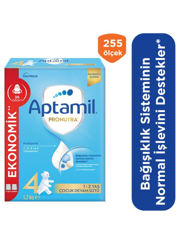 Aptamil 4 Çocuk Devam Sütü 1200 g 1 Yaş+
