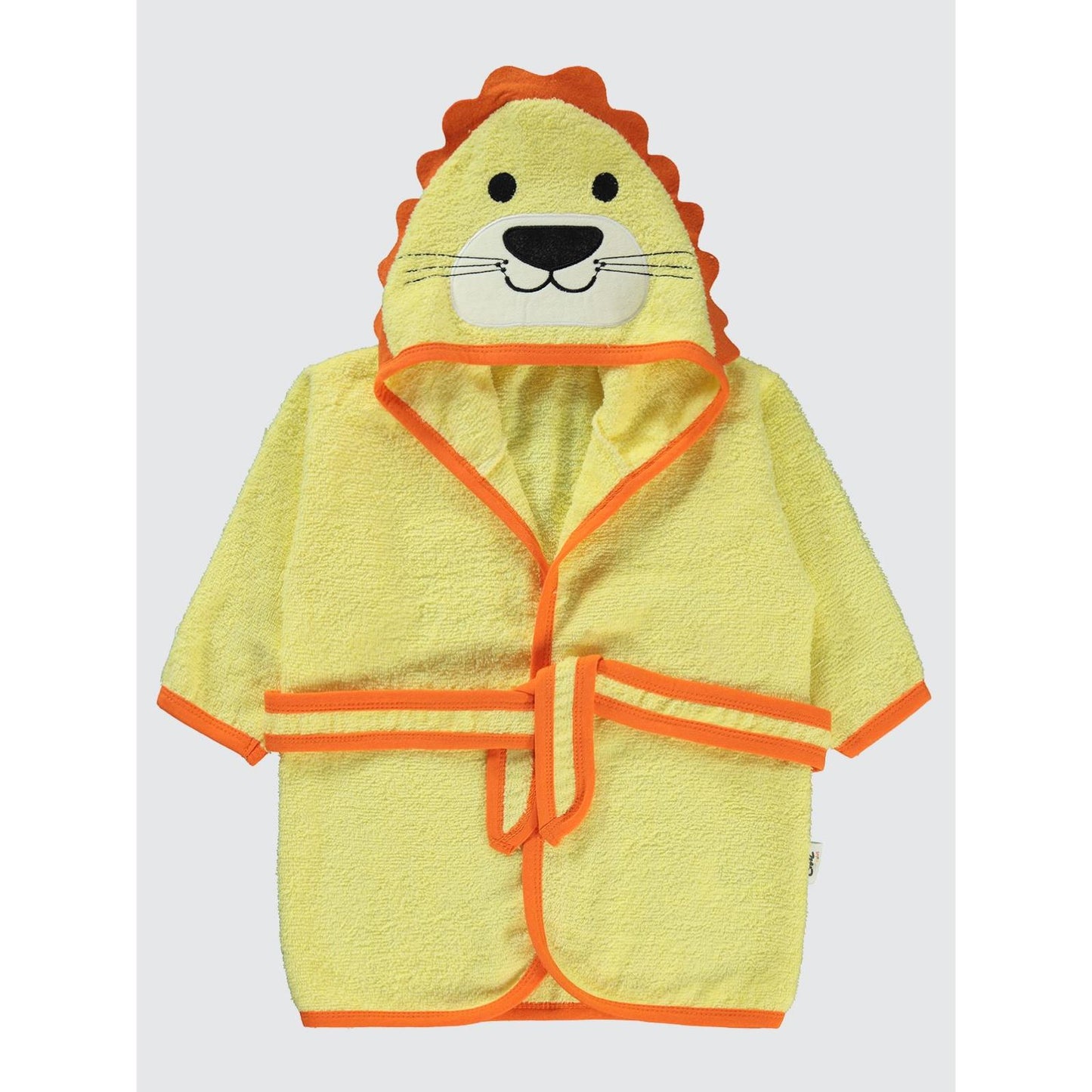 Civil Baby Erkek Bebek Bornoz 0-24 Ay - Sarı