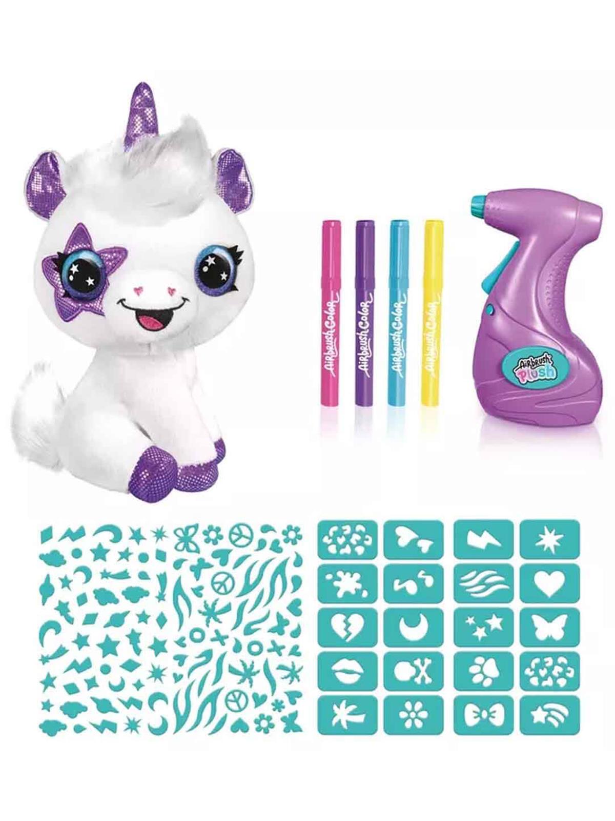 Canal Toys Airbrush Plush Unicorn Boyama Seti
