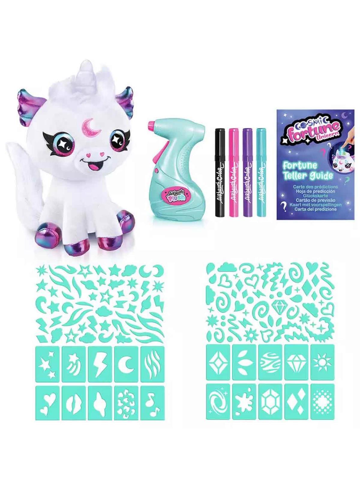 Canal Toys Işıklı Airbrush Plush Cosmic Unicorn
