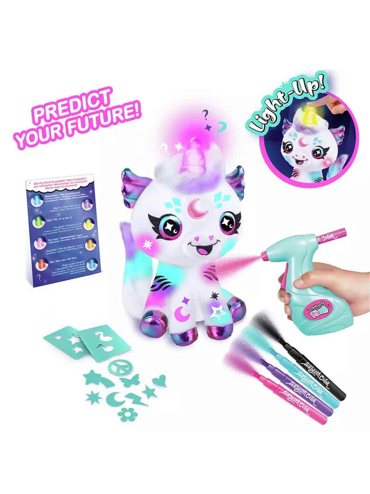 Canal Toys Işıklı Airbrush Plush Cosmic Unicorn