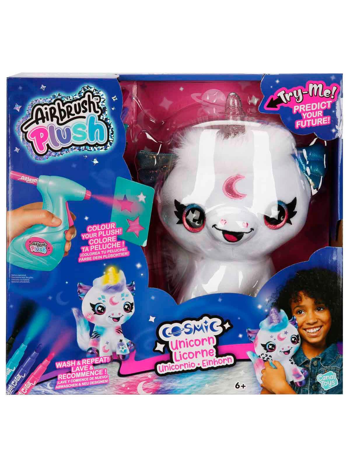Canal Toys Işıklı Airbrush Plush Cosmic Unicorn