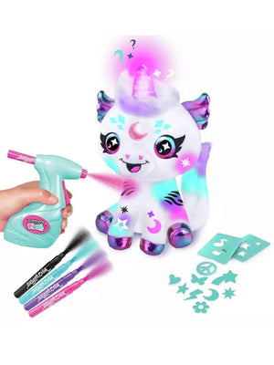 Canal Toys Işıklı Airbrush Plush Cosmic Unicorn