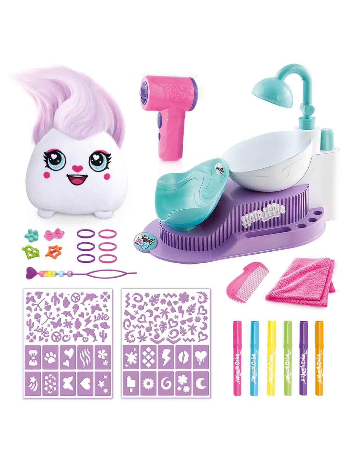 Canal Toys AirBrush Plush Saç Salonu Tasarım Seti