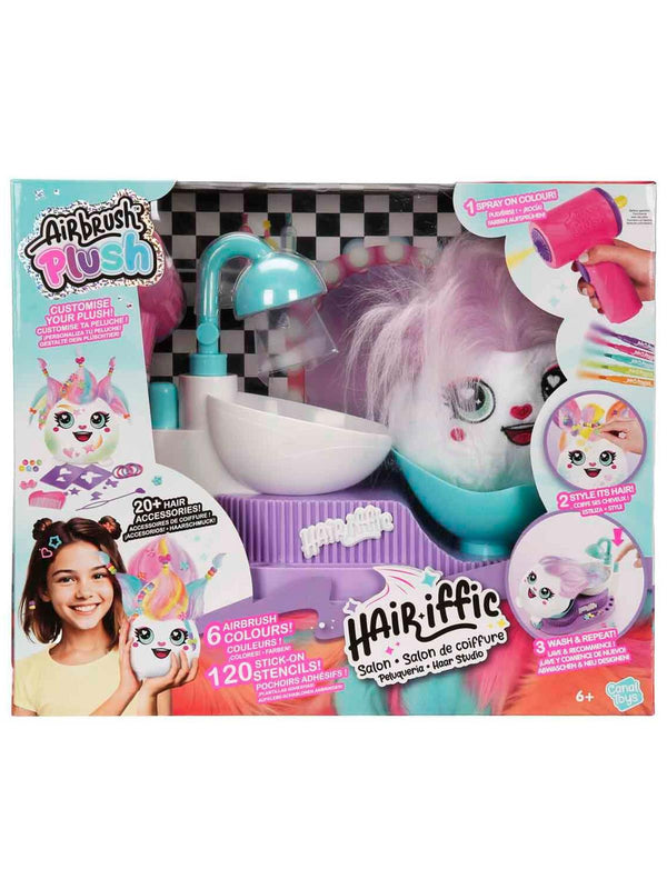 Canal Toys AirBrush Plush Saç Salonu Tasarım Seti