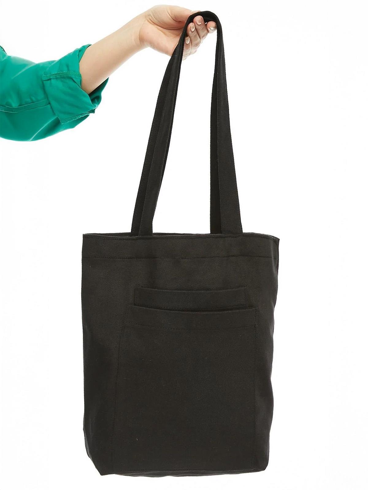 Çınar Bez Çanta İki Bölmeli Gabardin Bez Çanta