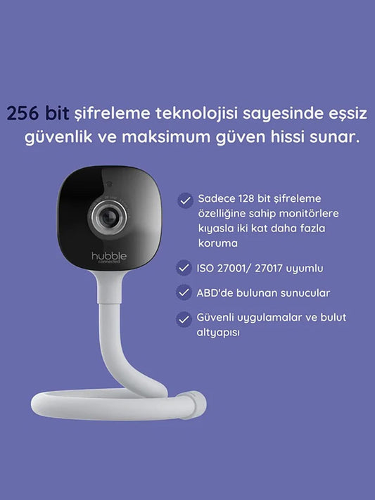 Hubble Gobaby Pro AI Wifi Connect 5'' Dijital Ekranlı Bebek Kamerası