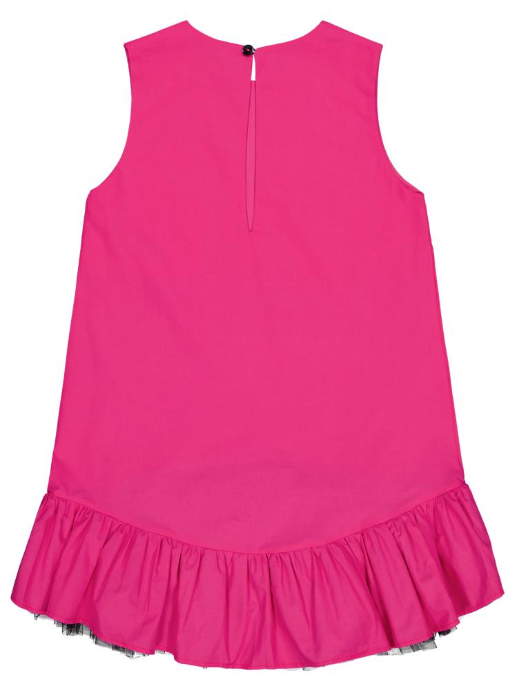 Shecco Babba Kız Çocuk Tütü Elbise Taç Takım Fuşya 5-8 Yaş - Yeşil