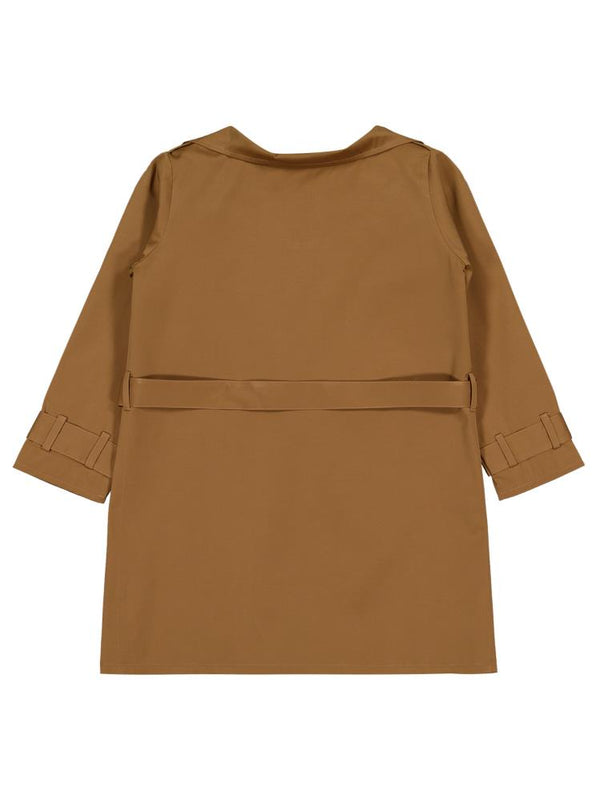 Shecco Babba Erkek Çocuk Trençkot Kemerli 1-8 Yaş - Kahverengi